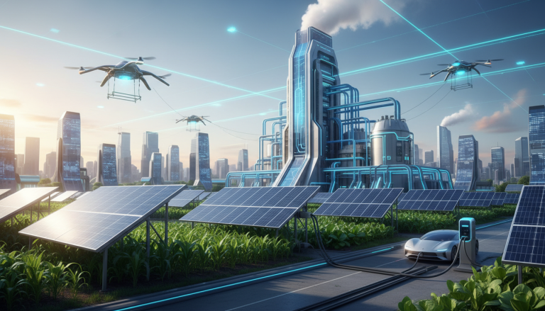 Powering Tomorrow: The Symbiotic Dance of Advanced Technology and Sustainable Energy