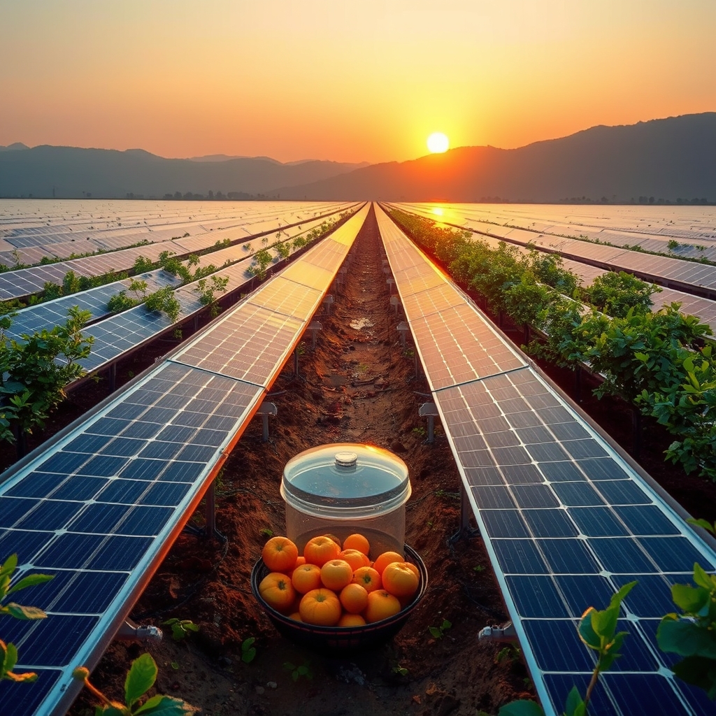 The Dawn of Solar Orchards: How Agrivoltaics is Cultivating a Dual Harvest of Energy and Food
