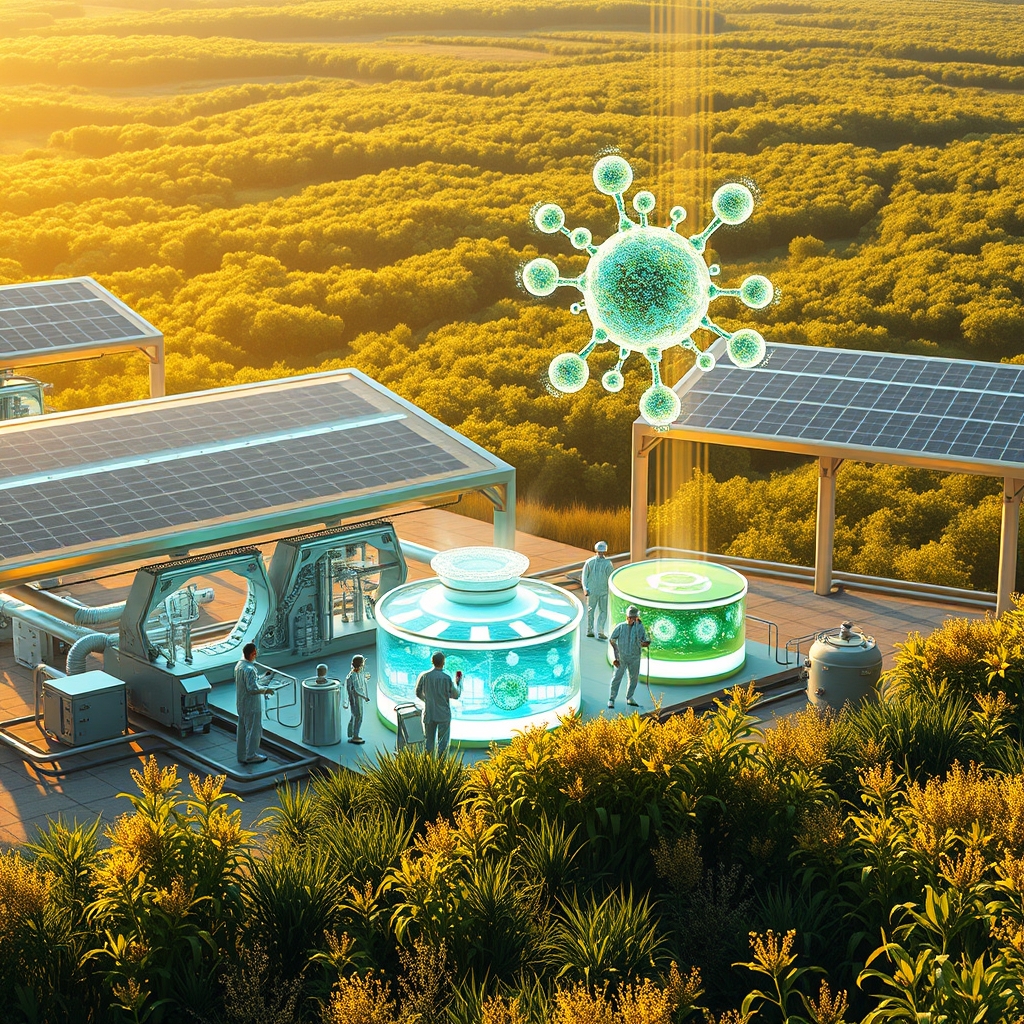 The Solar Alchemy: How Bioengineered Enzymes Are Transforming Waste into Clean Energy Gold