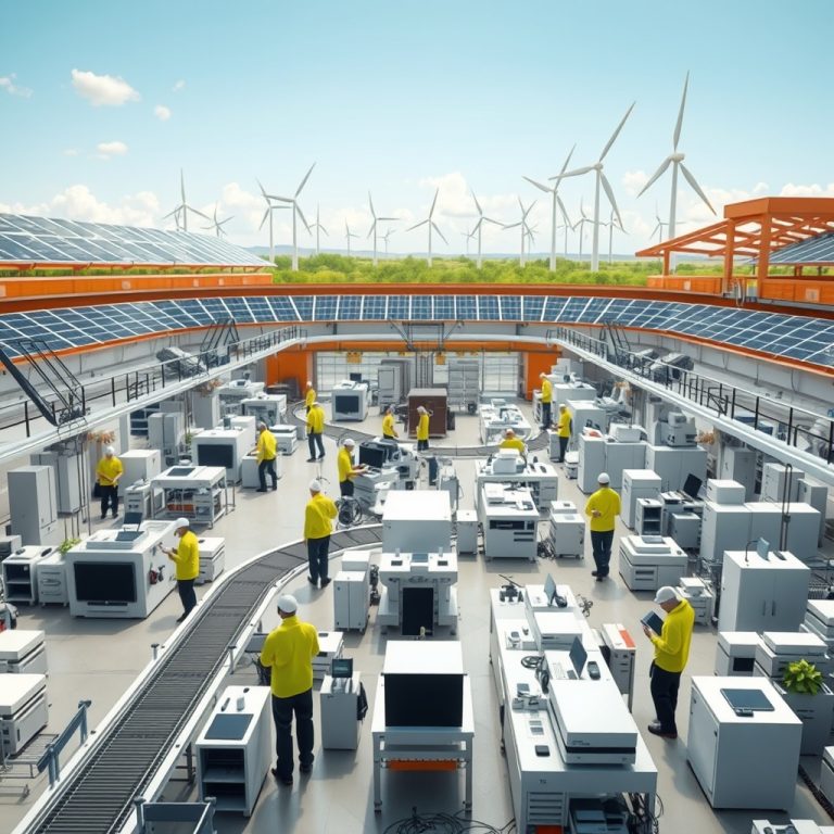 The Alchemy of Renewal: Crafting Tomorrow’s Electronics Through Sustainable Tech Manufacturing