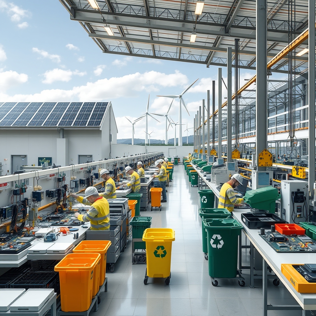 The Green Blueprint: Crafting Tomorrow’s Electronics Through Sustainable Tech Manufacturing